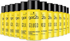 Schwarzkopf got2b Glued Blasting Freeze Hairspray 100ml x12 Strong Hold Vegan by Got2b