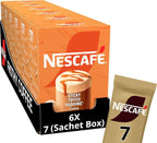NESCAFÉ Sticky Toffee Pudding Latte Sachets 7x20g (Pack of 6) Instant Coffee by NESCAFÉ