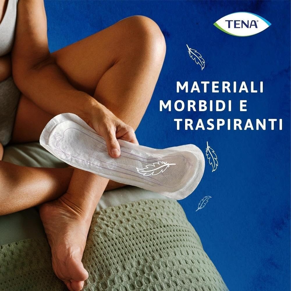 TENA Discreet Maxi Pads x12 | Highly Absorbent Incontinence Protection 12h by Tena