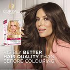 L'Oreal Excellence Creme Hair Dye 9.3 Natural Light Gold Blonde 100% Grey Cover by L'Oreal Paris