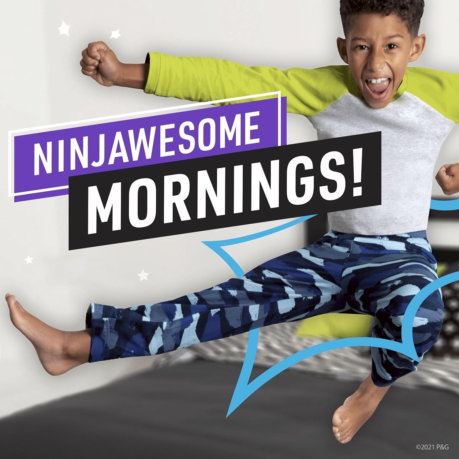 Pampers Ninjamas Pyjama Pants 8-12 Years 54 Pack Bedwetting Underwear Unisex by Pampers