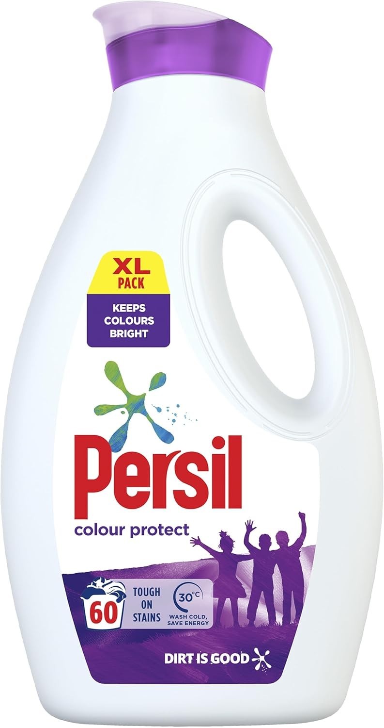 Persil Colour Laundry Liquid Detergent 4x1.62L 240 Washes Concentrated Fresh by Persil