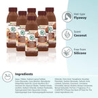 Garnier Ultimate Blends Coconut Shampoo Curly Hair 350ml x6 | Natural Care by Garnier