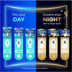 Always Ultra Secure Night Sanitary Towels Size 4 with Wings 20 Pads, Super Absor by Always