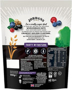 Jordans Super Berry Granola Cereal 550g x4 | High Fibre, Crunchy Breakfast UK by Jordan