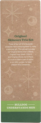 Bulldog Skincare Trio Gift Set | Vegan Men’s Grooming | Face Wash & Moisturizer by BULLDOG