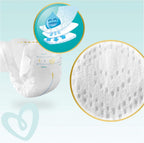 Pampers Premium Protection Nappies Size 2 | 80 Pack | Soft & Gentle Baby Diapers by Pampers