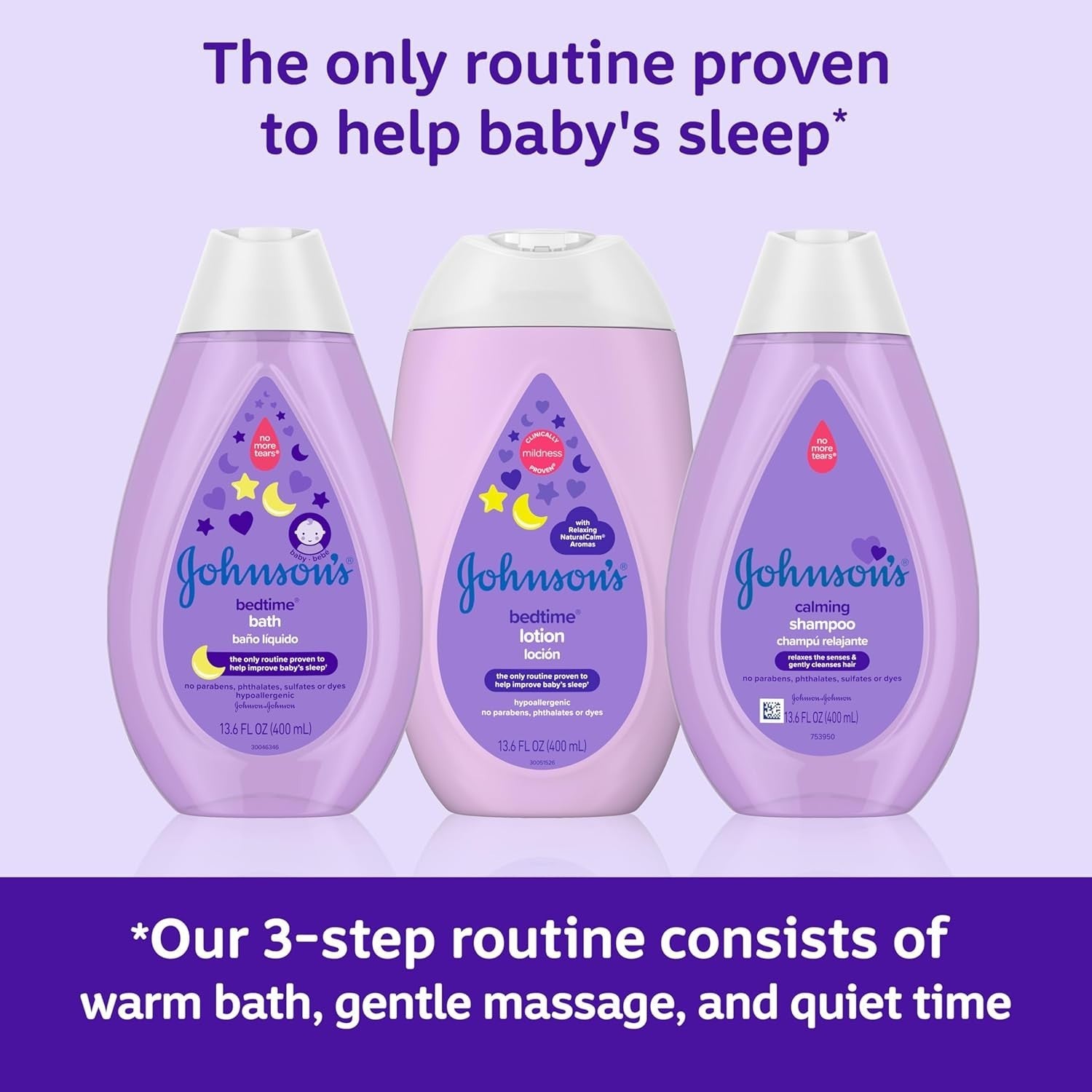 Johnson’s Sleepy Time Baby Gift Set 4pcs Bedtime Essentials Relaxing Aromas by JOHNSON'S