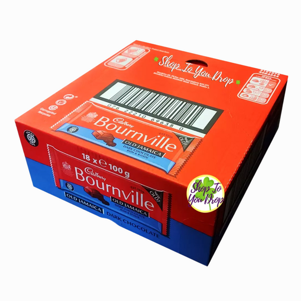 Cadbury Bournville Old Jamaica Dark Chocolate 18 Bar Pack