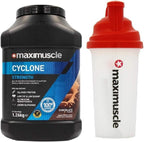 MaxiNutrition Cyclone Protein Powder 1.26kg Chocolate Flavour + Free Shaker by Maximuscle