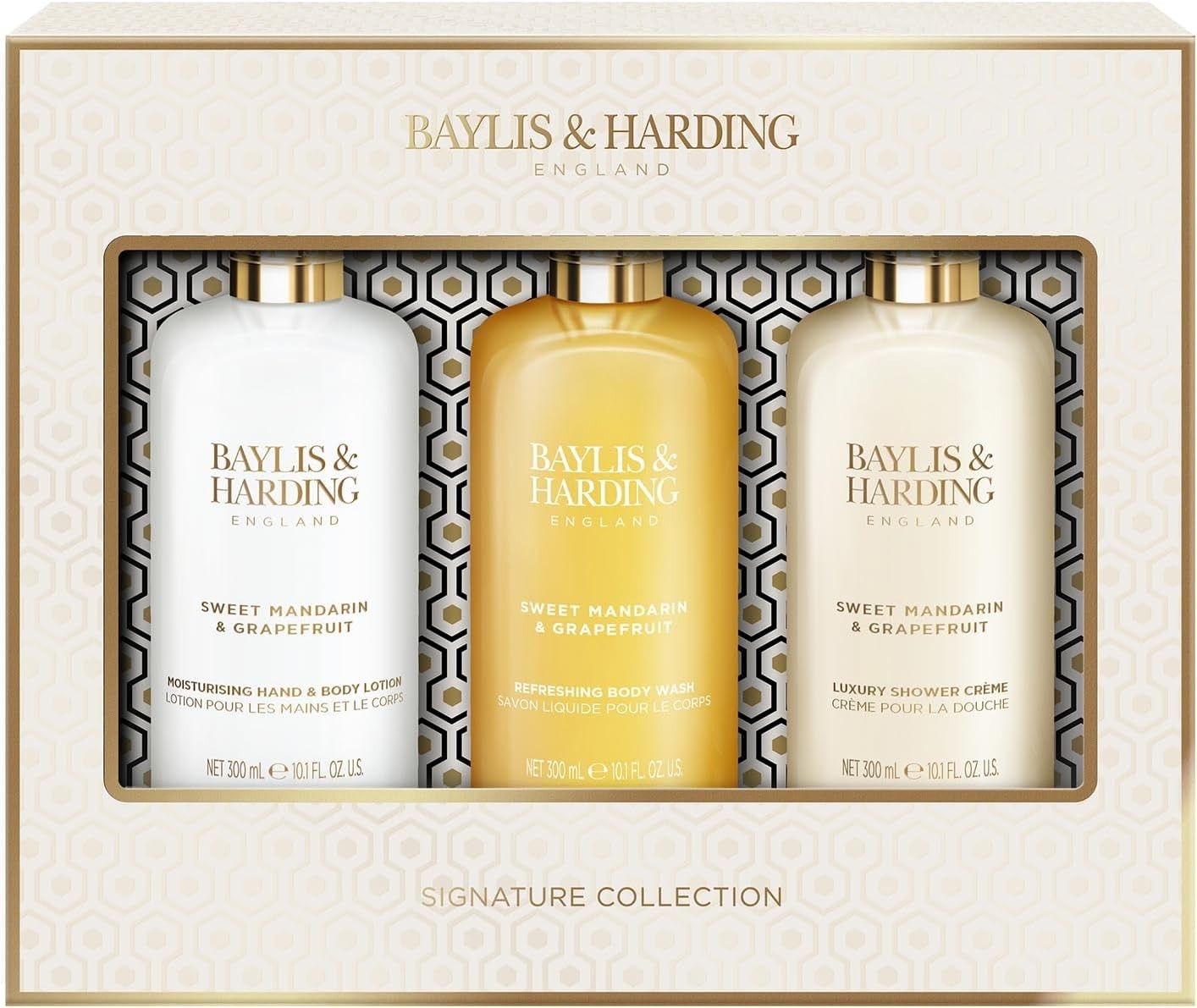 Baylis & Harding Sweet Mandarin & Grapefruit Bathing Essentials Gift Set Vegan by Baylis & Harding
