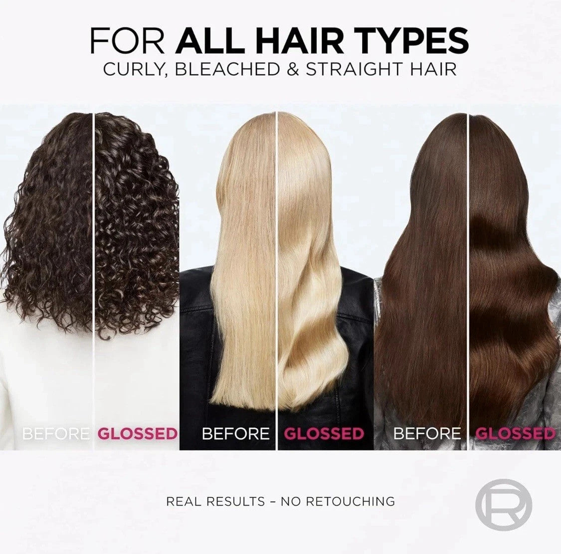 L'Oreal Paris Elvital Glycolic Gloss Hair Serum 150ml | Shine & Smoothness by L'Oreal Paris