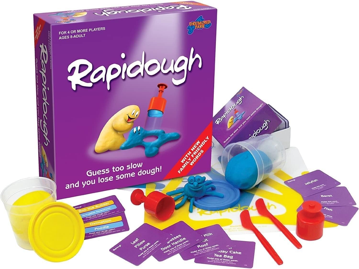 Drumond Park Rapidough Board Game | Family Charades Modelling Dough Game Age 8+ by Drumond Park