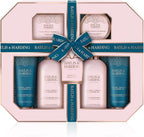 Baylis & Harding Jojoba Vanilla & Almond Luxury Bath Gift Set | Vegan Friendly by Baylis & Harding