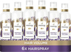 Pantene Volume Hairspray 6x250ml Jojoba Oil Non-Sticky Frizz Ease Value Pack by Pantene