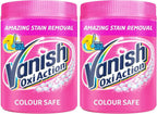 Vanish Oxi Action Colour Safe Powder 470g x2 | Chlorine Free Stain Remover 1kg by Vanish