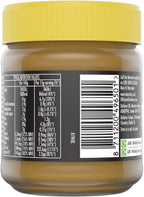 Marmite Crunchy Peanut Butter 225g Jar (Pack of 4) | Vegetarian Spread by Marmite