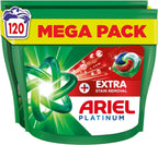 Ariel Platinum PODS Washing Capsules 120 Washes | Extra Stain Removal Power by Ariel