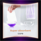 Always Discreet Incontinence Pants Black 8 Pack Odor Control by Always Discreet