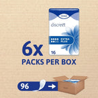 TENA Discreet Extra Plus, 96 Incontinence Pads Individually Wrapped, for Women by Tena
