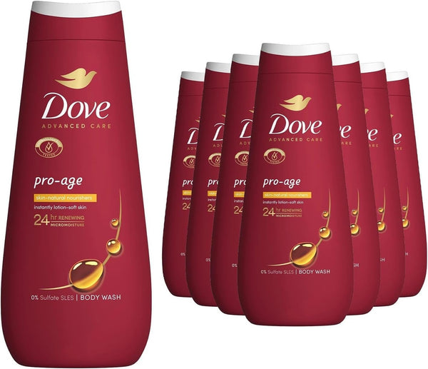 Dove Advanced Care Sulphate Free Body Wash Dry Skin 400ml