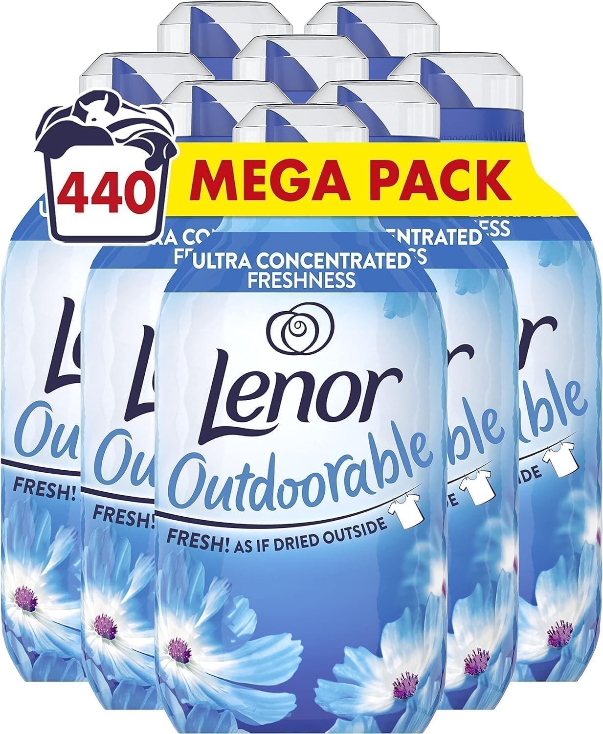 Lenor Outdoorable Fabric Conditioner Spring Awakening 770ml 440 Wash Ultra Fresh by Lenor