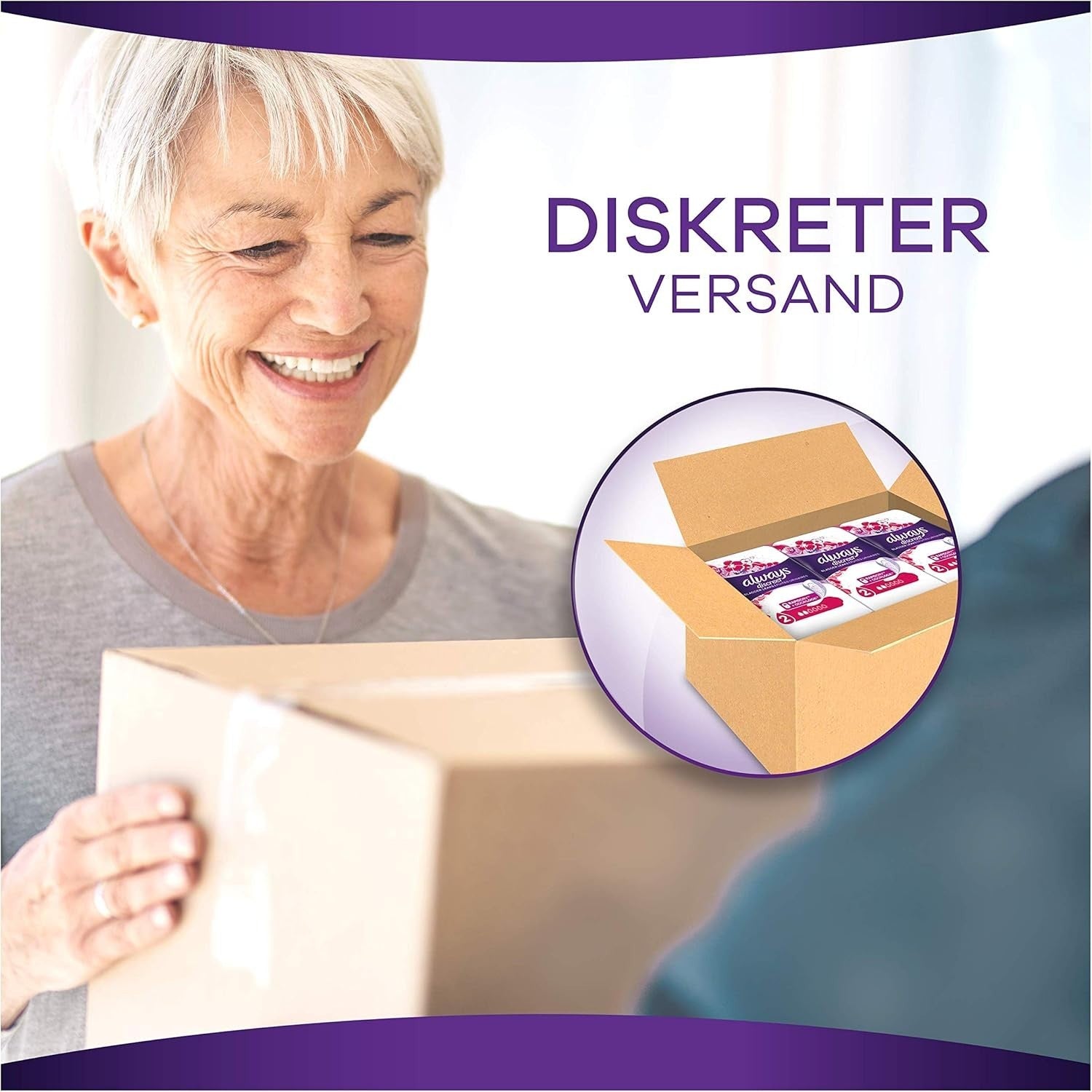 Always Discreet Plus Maxi Night Incontinence Pads for Women Extra Heavy, 12 Pack by Always Discreet