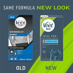 Veet Men Intimate Hair Removal Kit Sensitive 3 Pack + Aftercare Balm 100ml+50ml by VEET