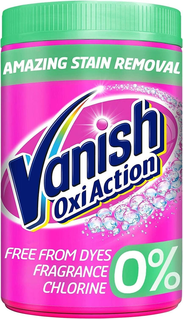 Vanish Platinum Oxi Action Stain Remover Powder White, 1.41kg Crystal White