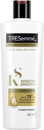 TRESemmé Keratin Smooth Conditioner 400ml Pack of 6 Frizz Control & Shine by TRESemmé