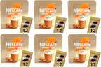 Nescafé Caramel Latte Instant Coffee Sachets 72 Pack (6 x 12) Creamy Latte by NESCAFÉ