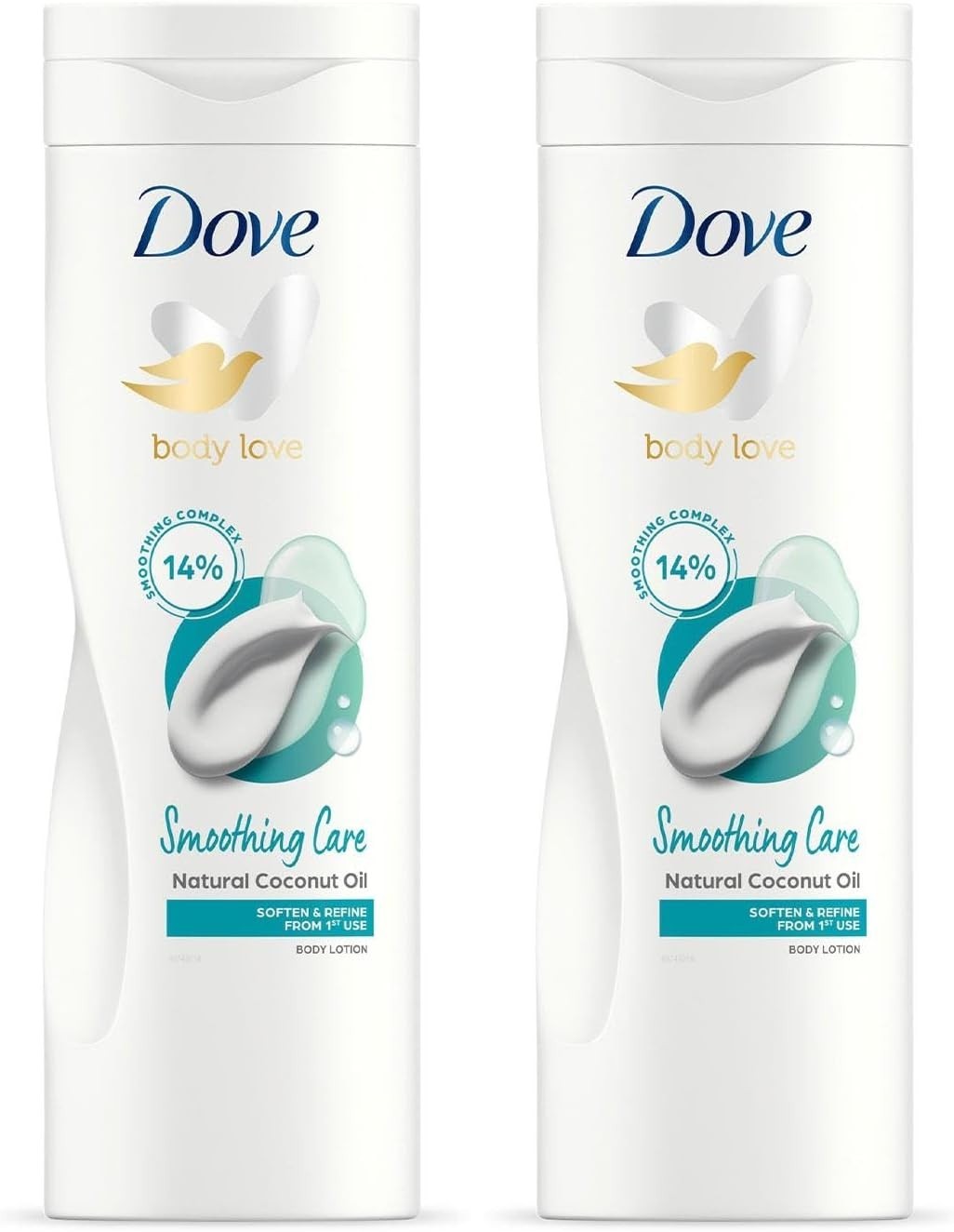 Dove Restoring Ritual Body Lotion Coconut & Almond Milk 400ml Pack of 2 by Dove