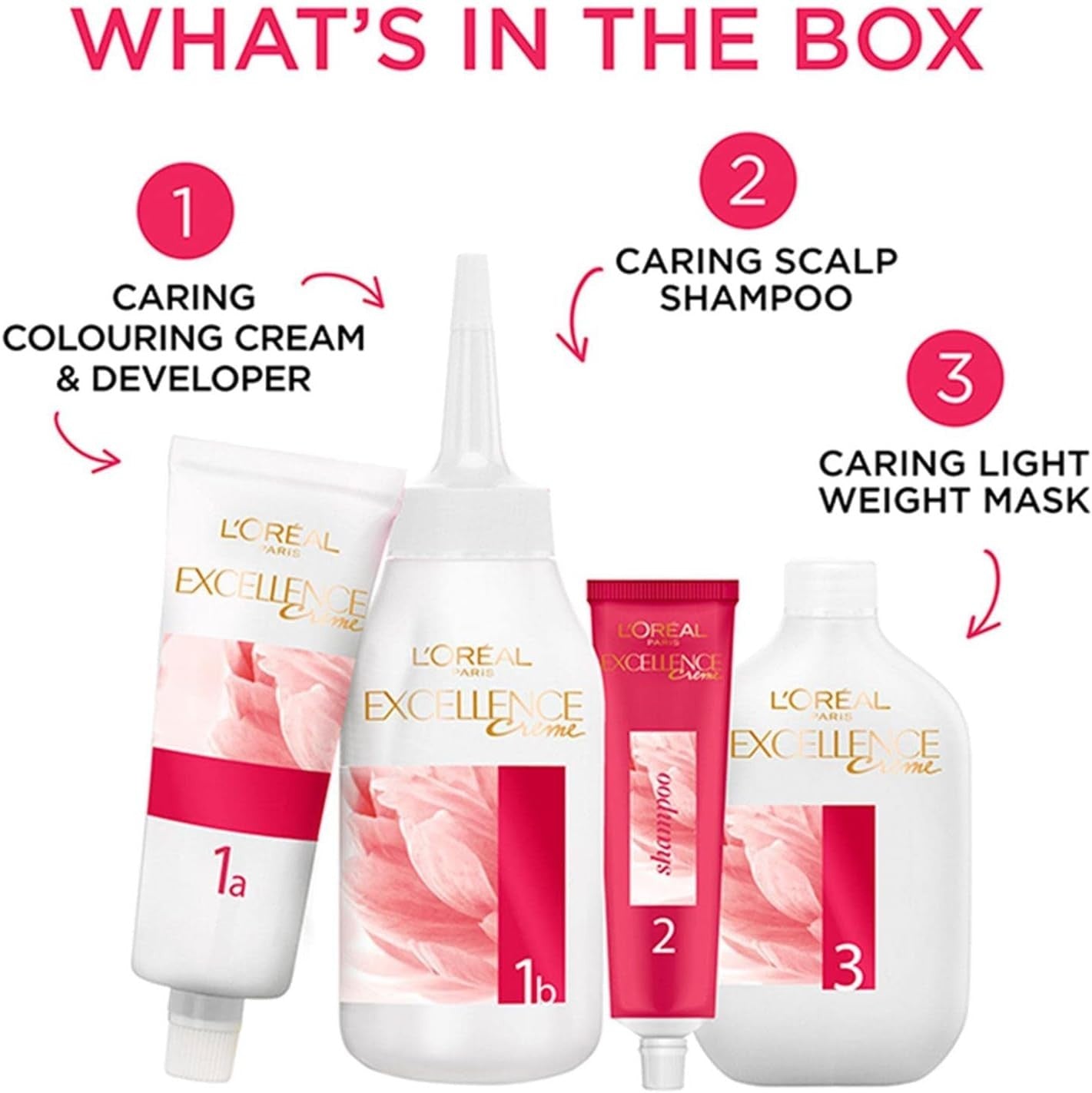 L’Oréal Excellence Crème 6 Natural Light Brown Hair Dye | 100% Grey Coverage by L'Oreal Paris