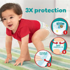 Pampers Baby Dry Nappy Size 5 12-17Kg Jumbo+ Pack 2x64 Leak-Proof Pants by Pampers