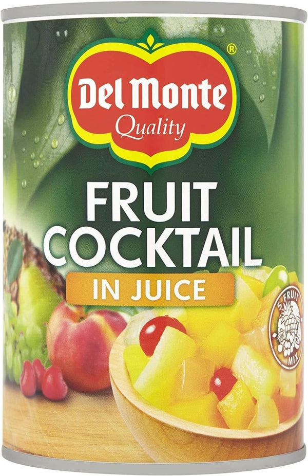 Del Monte Fruit Cocktail In Juice No Added Sugar 12 Cans