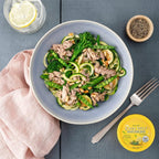 John West Infusions Tuna Lemon & Thyme 80g Cups - Pack of 12, Dolphin Safe by John West