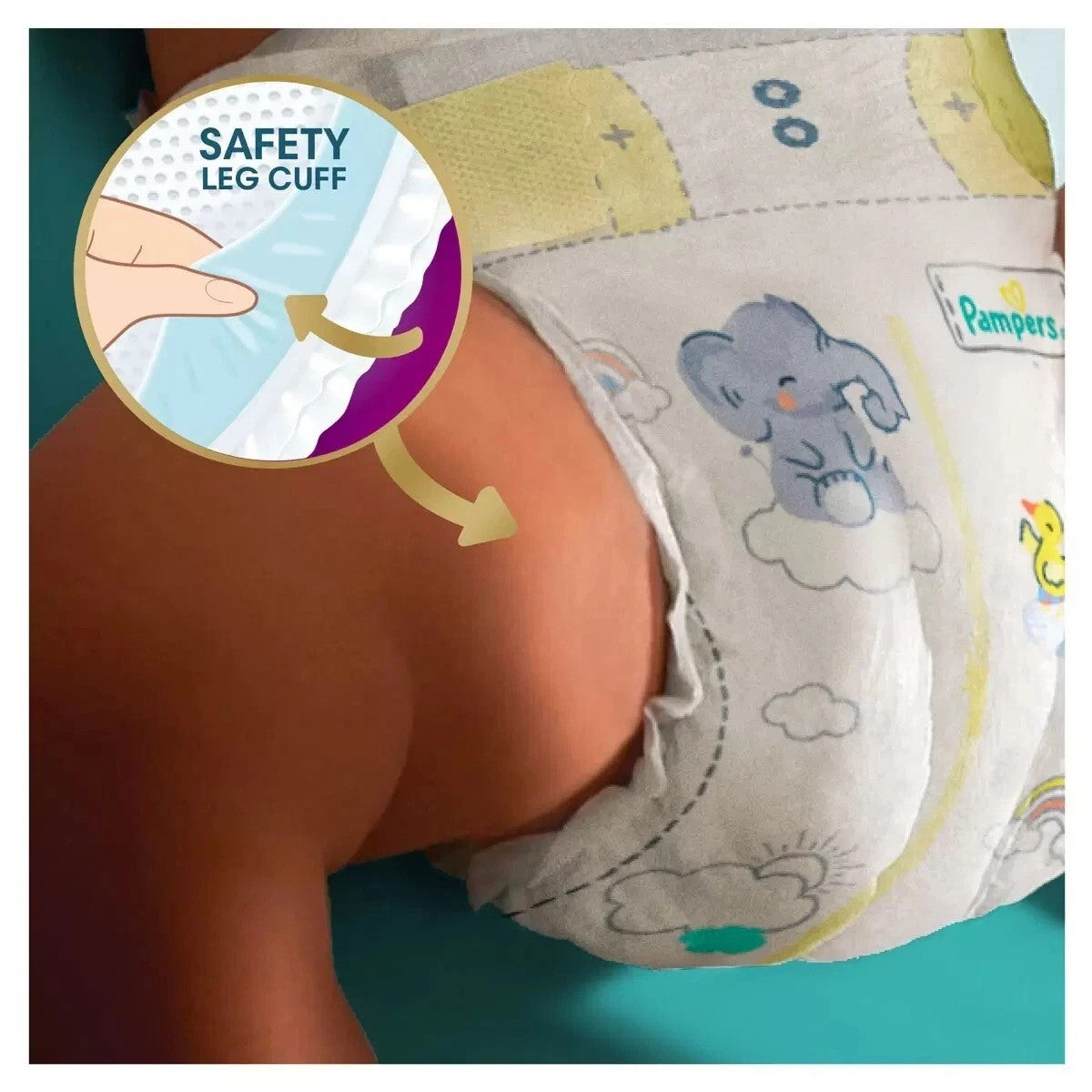 Pampers Premium Protection Size 6 Nappies 13–18kg Bulk Pack 144pcs by Pampers