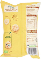 Organix Banana Rice Cake Clouds 40g 7+ Months Baby Finger Food (Pack of 6) by Organix