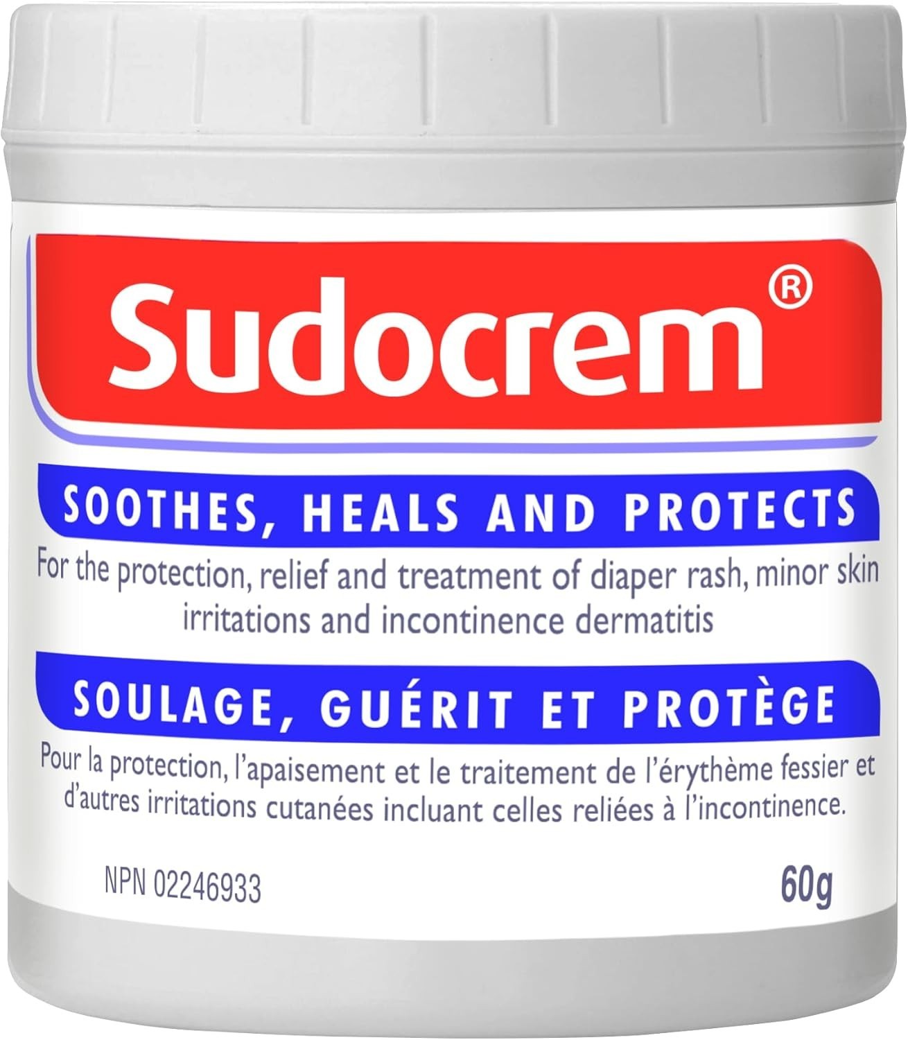 Sudocrem Antiseptic Healing Cream 60g | Nappy Rash, Eczema, Burns Relief by Sudocrem