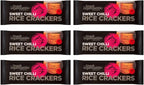6x The Snack Org Rice Crackers Sweet Chilli Flavour 100g Bags – Tasty Snack by The Snack Organisation