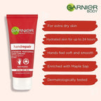 Garnier Hand Repair Cream 100ml | Intensive Moisturiser for Dry Sensitive Skin by Garnier