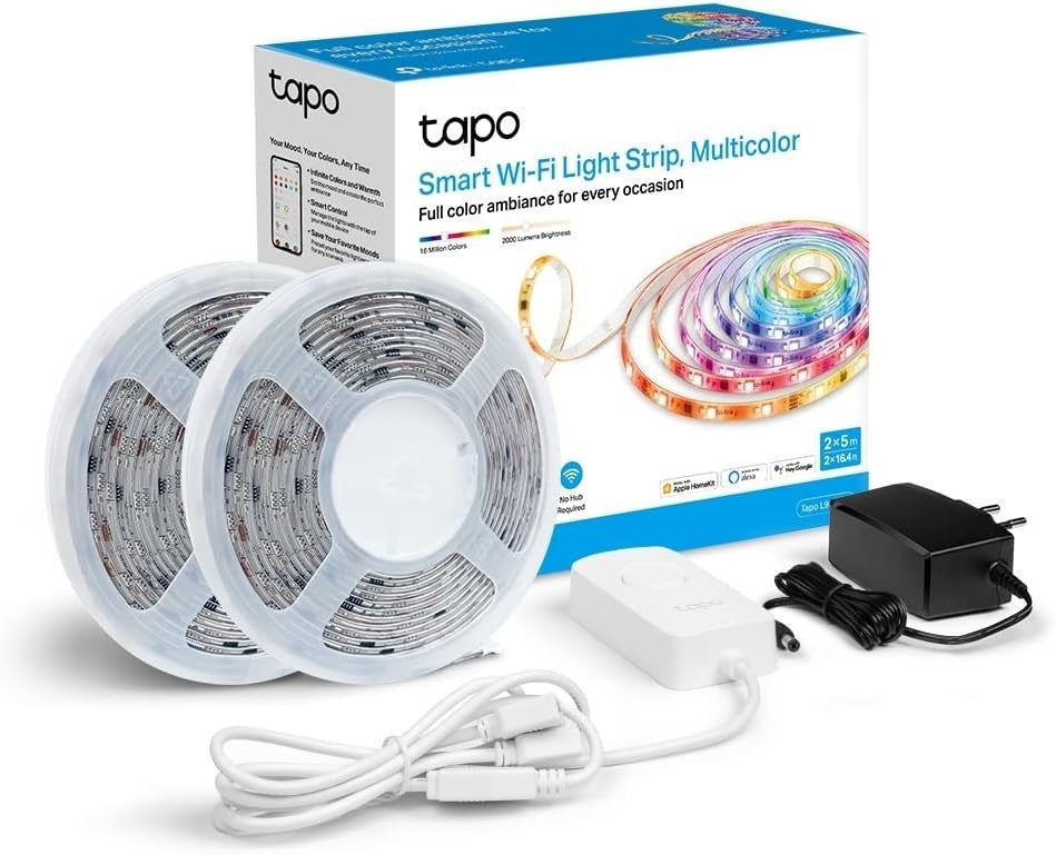 Tapo L930-10 Smart LED Strip 10m Works Alexa Google Music Sync RGBW App Control by Tapo
