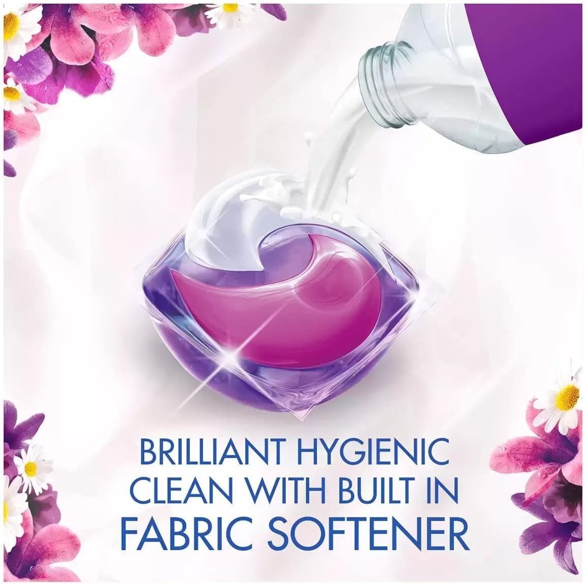 Bold All in One Laundry Pods w/ Lenor Softener Lavender & Camomile, 120ct by BOLD