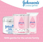 Johnson's Baby Cotton Balls 75 Count Soft Round for Delicate Skin by JOHNSON'S