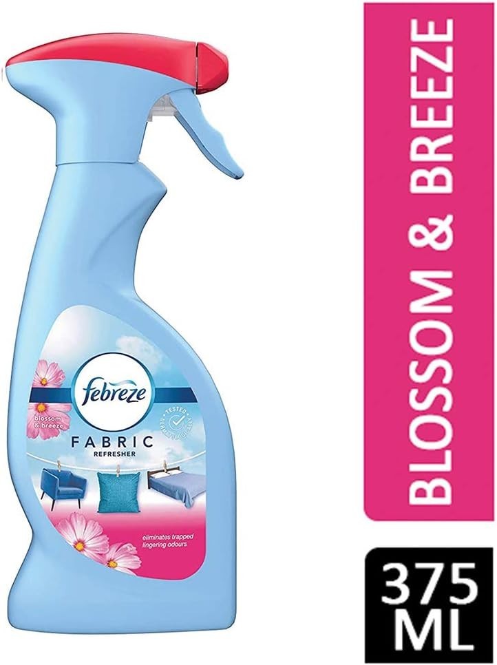 Febreze Fabric Freshener Spray Blossom & Breeze 375ml Odour Remover Fresh Scent by Febreze