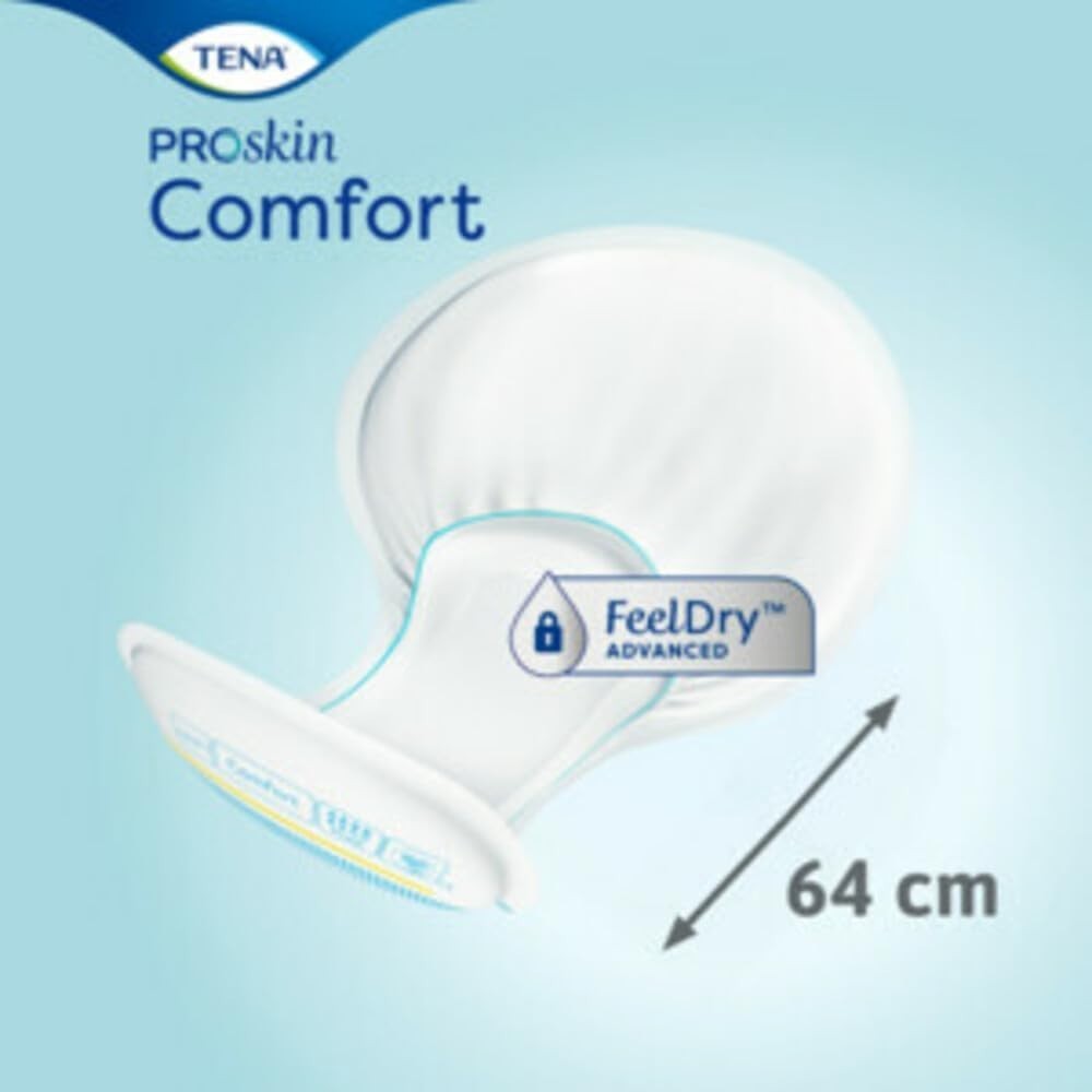 TENA ProSkin Comfort Plus Incontinence Pads 46 Pack Adult Disposable Extra by Tena