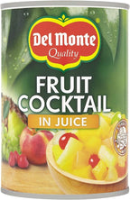 Del Monte Fruit Cocktail in Juice 415g x12 Cans No Added Sugar Tinned Fruit by Del Monte