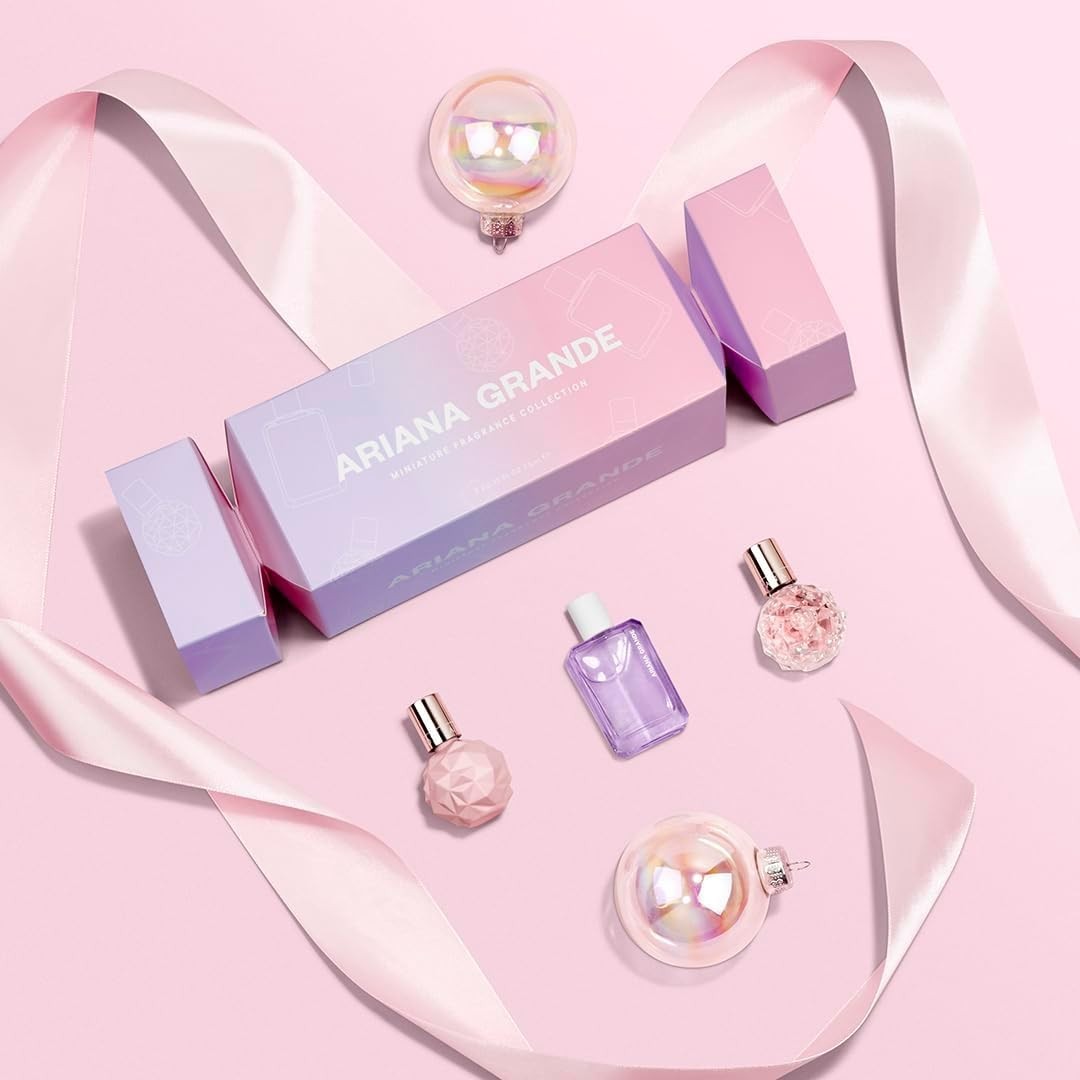 Ariana Grande Deluxe Mini Cracker Gift Set 7.5ml Eau de Parfum Travel Size by Ariana Grande