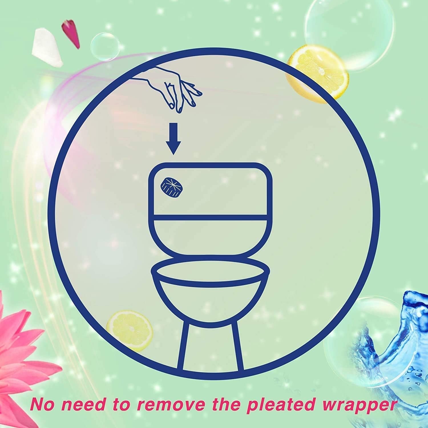 Bloo In Cistern Twin Blocks Citrus Zest Toilet Cleaner 10x2pk Foaming Fresh by Bloo