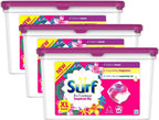 Surf 3-in-1 Tropical Lily Laundry Capsules | 135 Washes XL Pack Detergent by Surf
